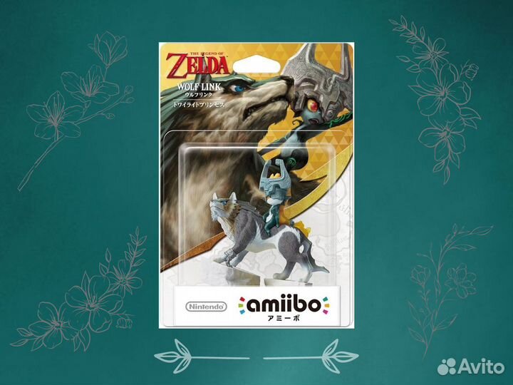 Amiibo Wolf Link The Legend of Zelda (Новый)