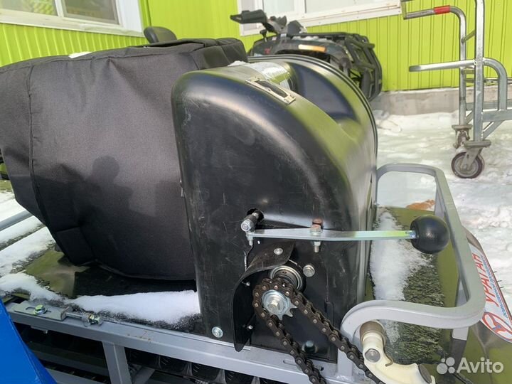 Мотобуксировщик Ураган сибирь 15 л.с