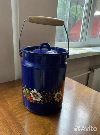 Бидон эмалированный