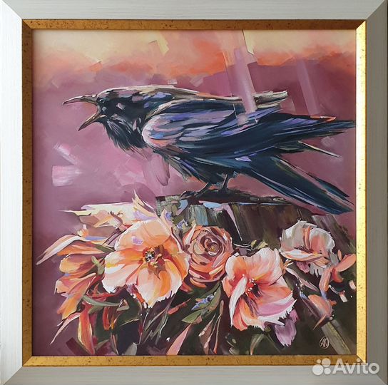 Картина Ворона