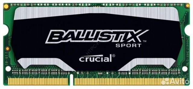4Gb Crucial BLS4G3N169ES4 DDR3L 1600 sodimm CL9