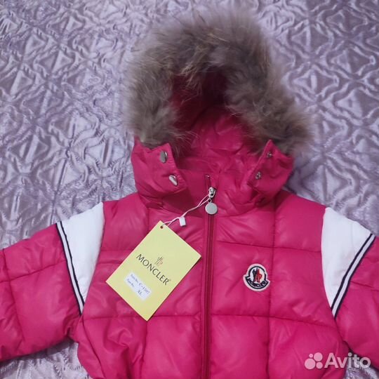 Зимний комбинезон для девочки- 