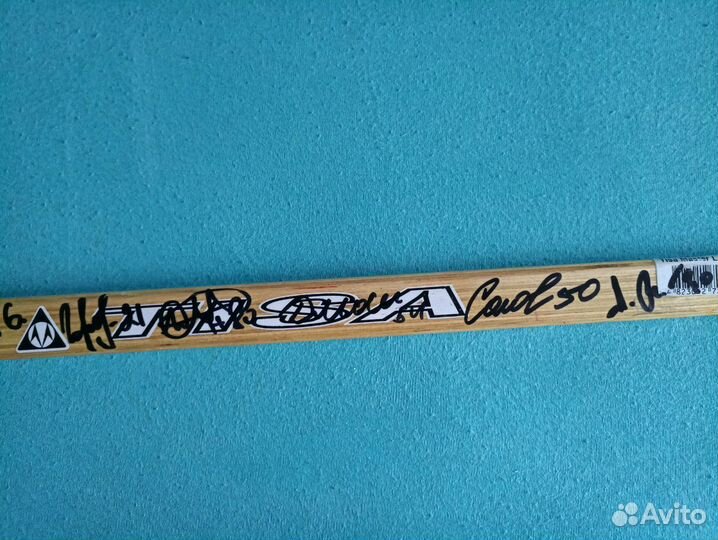 Клюшка Динамо Москва сезон 2012/2013 с автографами