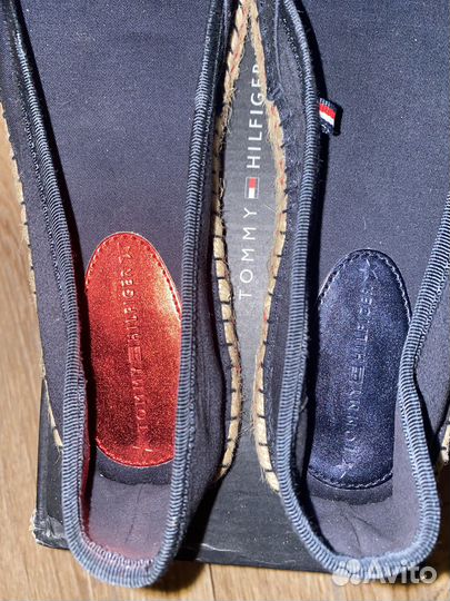 Tommy Hilfiger Monogram Patch Espadrille (Blue)