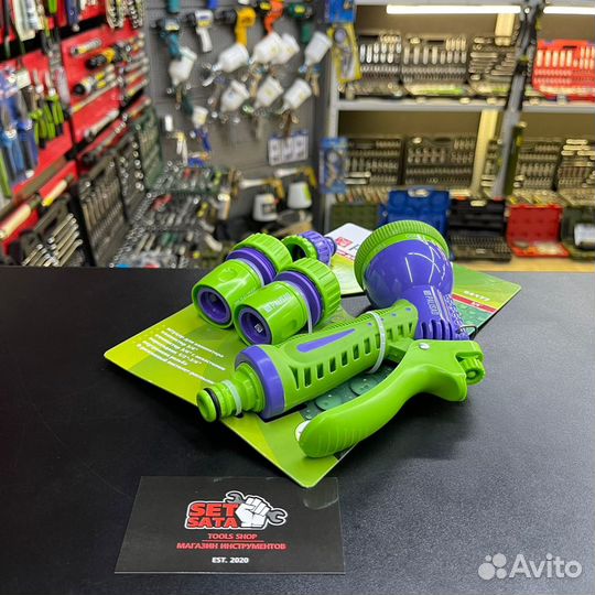 Набор для подключения шланга Palisad