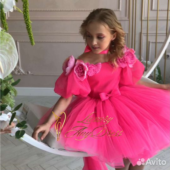 Дизайнерское платье для девочки Миранда
