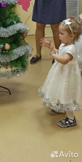 Платье снежинка 98 104