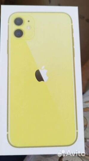 Коробка от iPhone 11 Yellow