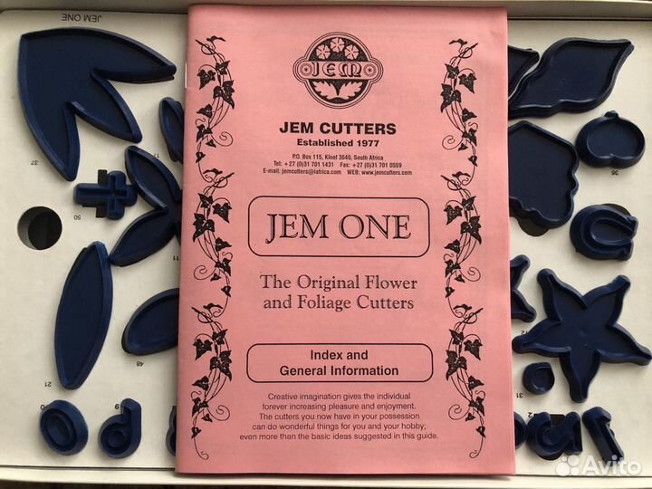 Вырубки для цветов на торт