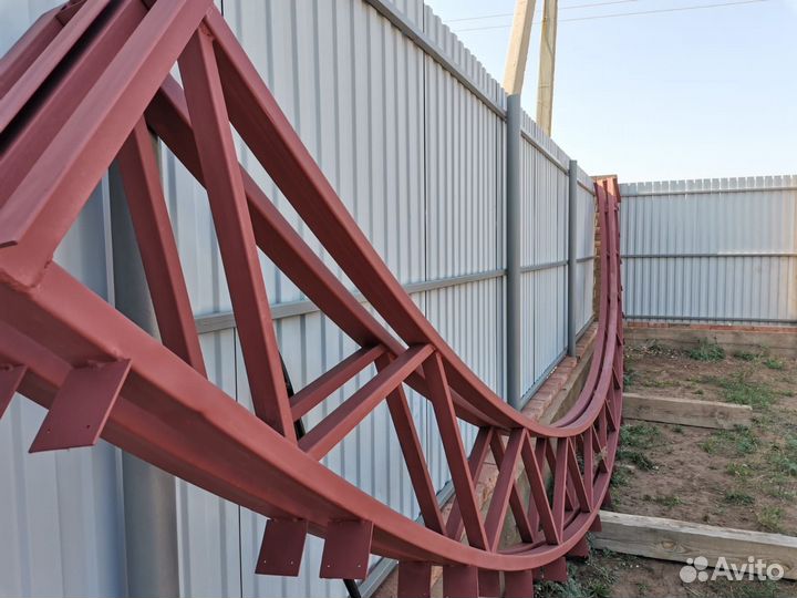 Изготовление металлоконструкций,арки, фермы, ковка