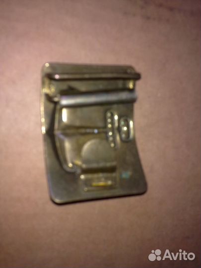 Пряжка СССР на ремень медь латунь вмф Якорь