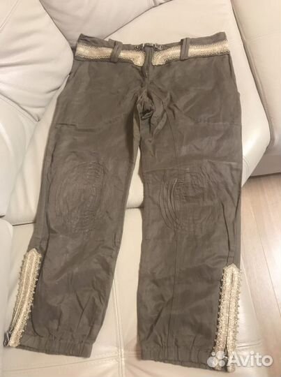 Брюки укороченные