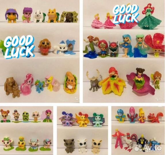 Киндеры много разных