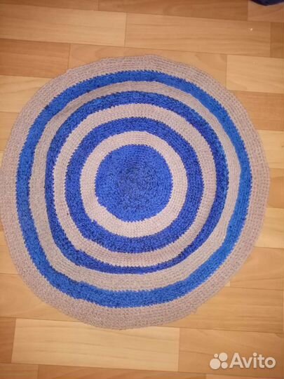 Коврик вязаный новый