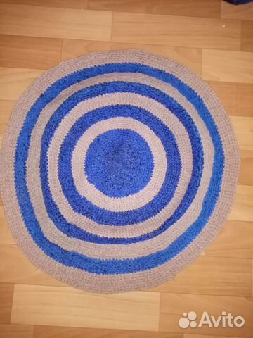 Коврик вязаный новый