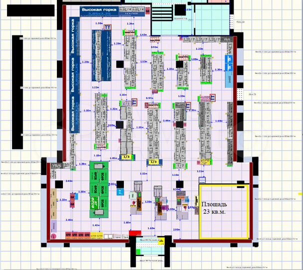 Торговая площадь, 23 м²