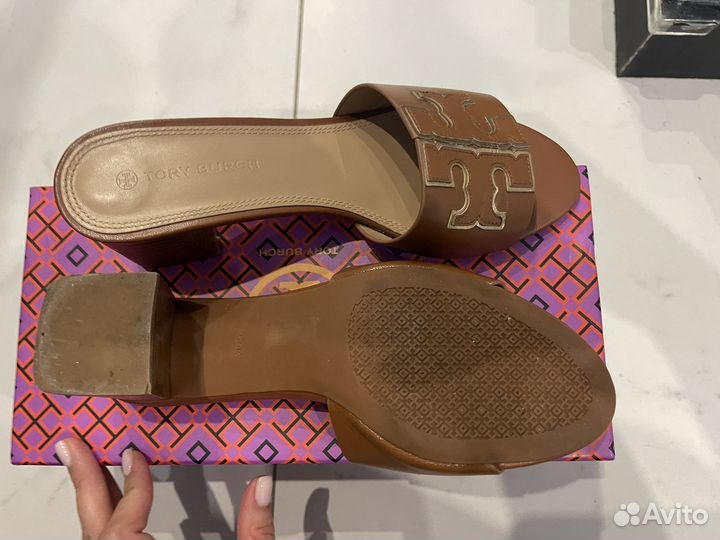 Tory burch шлепанцы