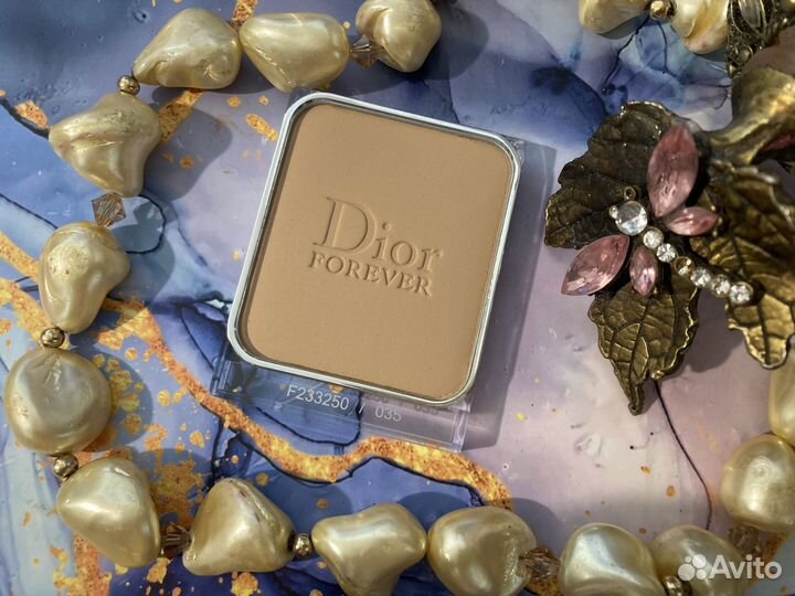 Dior Nude Air / Forever пудра и тени Диор