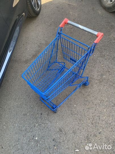 Покупательская тележка детская