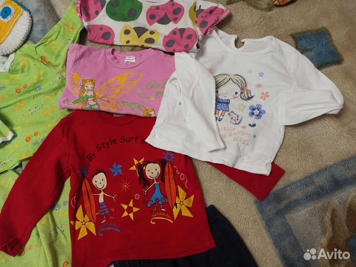 Вещи на девочку для дома,дачи примерно на 2 года