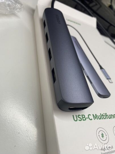 Переходник хаб Usb type c ugreen