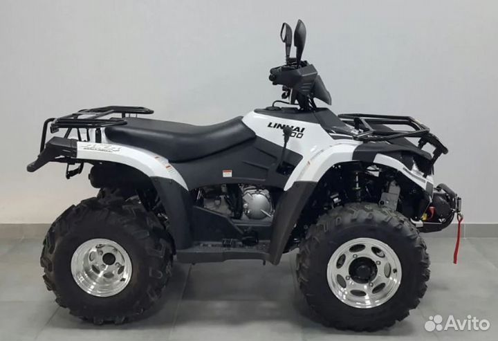 Квадроцикл Linhai Yamaha D 300 4WD белый