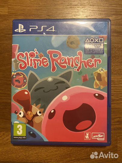 Диск Slime Rancher для приставки ps4
