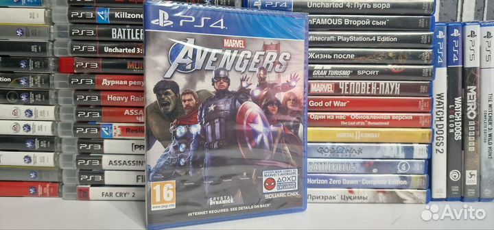 Marvel avengers ps4