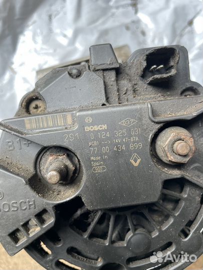 Генератор Renault bosch