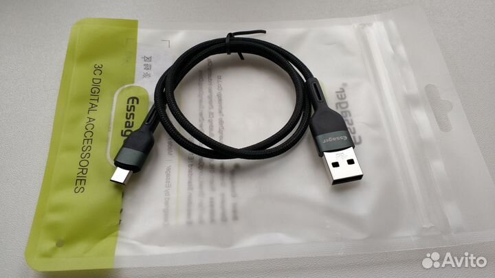 Новый кабель Micro USB Essager 50см