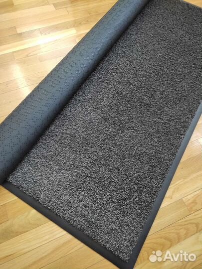 Ковёр каучук асептик черная норка 85/150 см