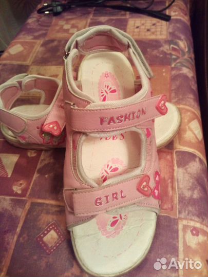 Сандалии на липучках 36 размер