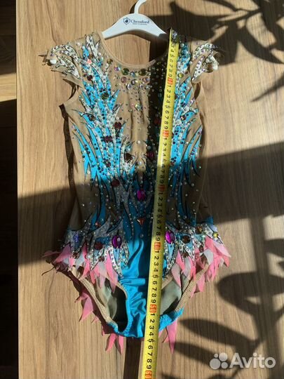 Купальник гимнастический для выступлений 128-140