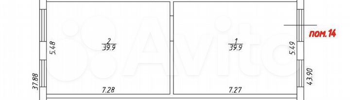 Свободного назначения, 79.8 м²