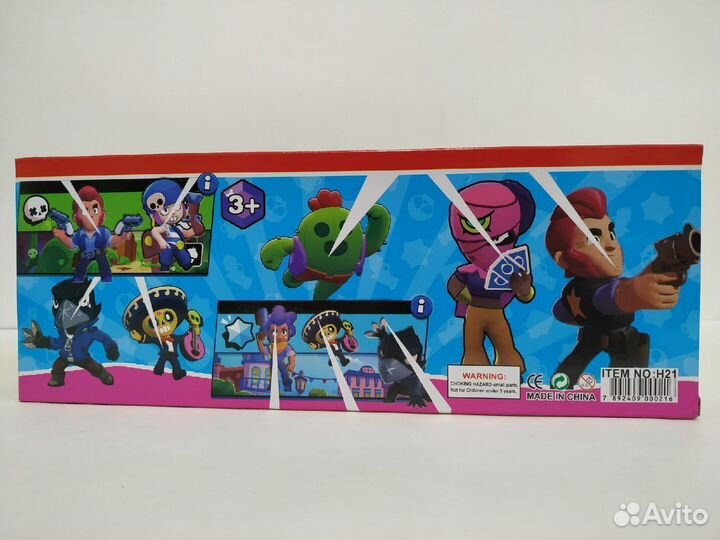 Набор Фигурок bitroid wcncha stars 2 (brawl stars)