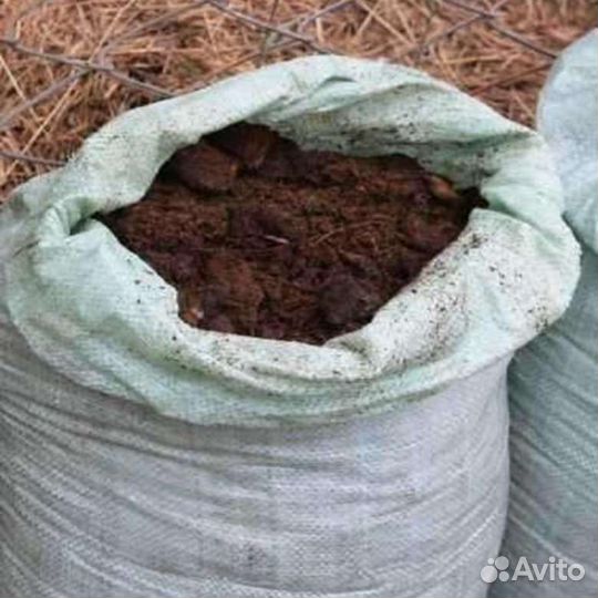 Навоз коровий в мешках