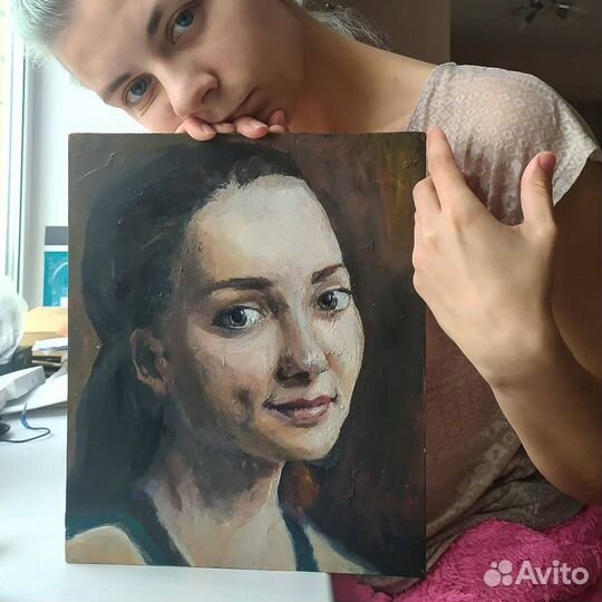 Картины на заказ, портреты (ручная работа)