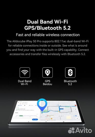 Новый Alldocube iPlay 50 Pro 8/128 Helio G99 LTE