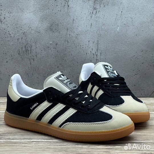 Adidas Samba og Black Wonder White