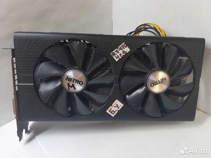 Видеокарта Sapphire nitro RX 470