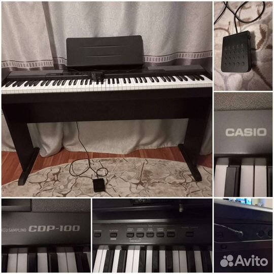 Цифровое пианино casio cdp s100