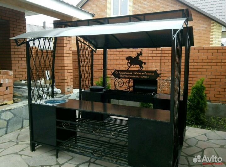 Перила, Ворота, навесы, лестницы