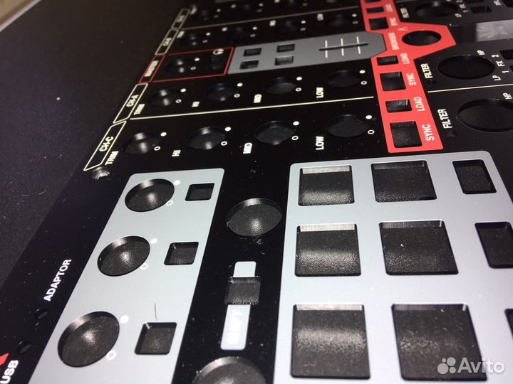 Vestax VCI-400 (Лицевая панель)