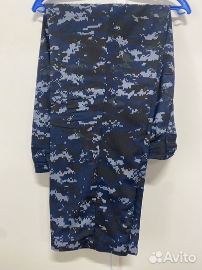 Форма летняя синняя цифра