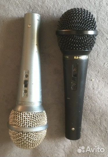 Винтажный japan микрофон