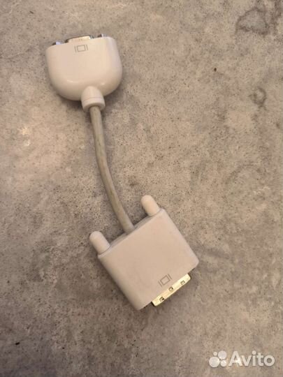 Переходник apple vga dvi