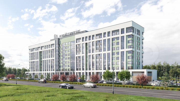 3-к. квартира, 84,1 м², 2/9 эт.