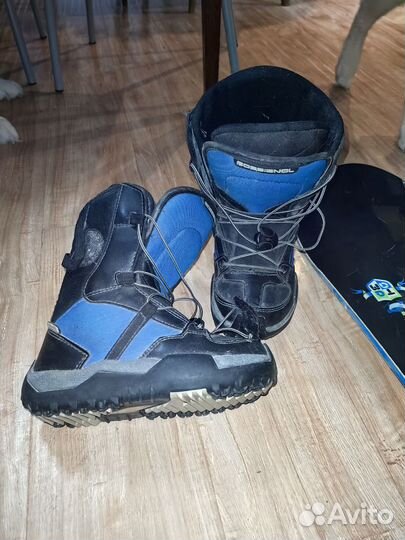 Сноуборд Salomon +ботинки+шлем