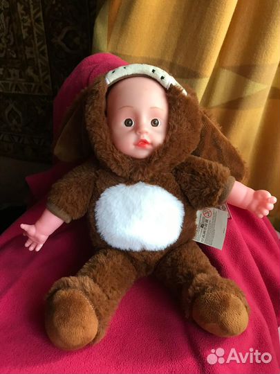 Кукла пупс в костюмчике