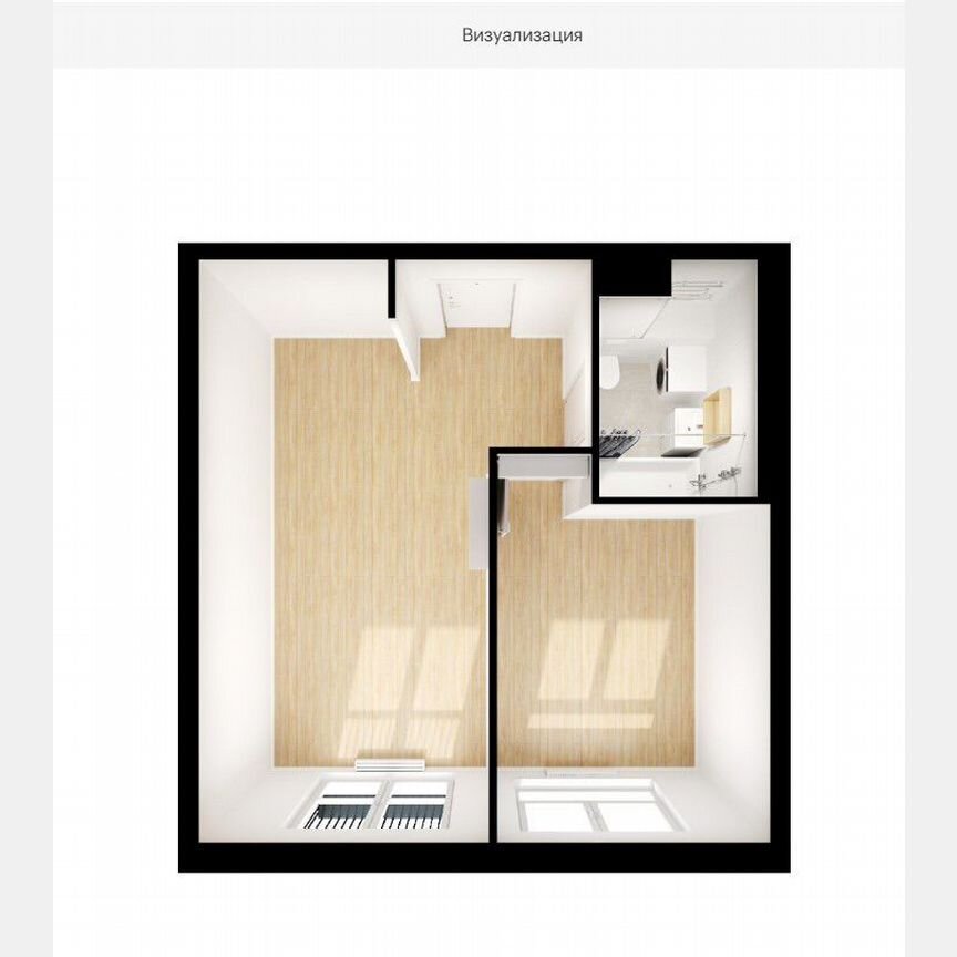 1-к. квартира, 36,4 м², 9/38 эт.